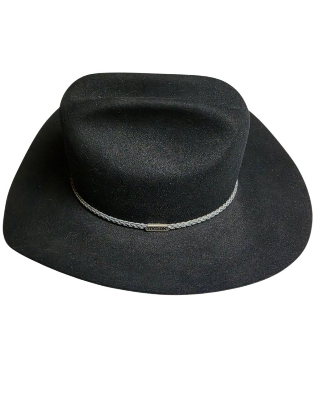 Vintage Stetson Montrose Men's Black 4X Beaver Fur Felt Hat Sz 7